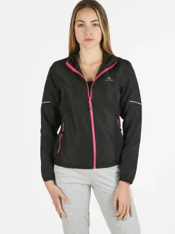 Athl Dpt Giacca running da donna con cappuccio