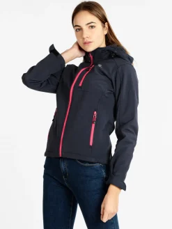 Athl Dpt Giacca sportiva da donna con cappuccio