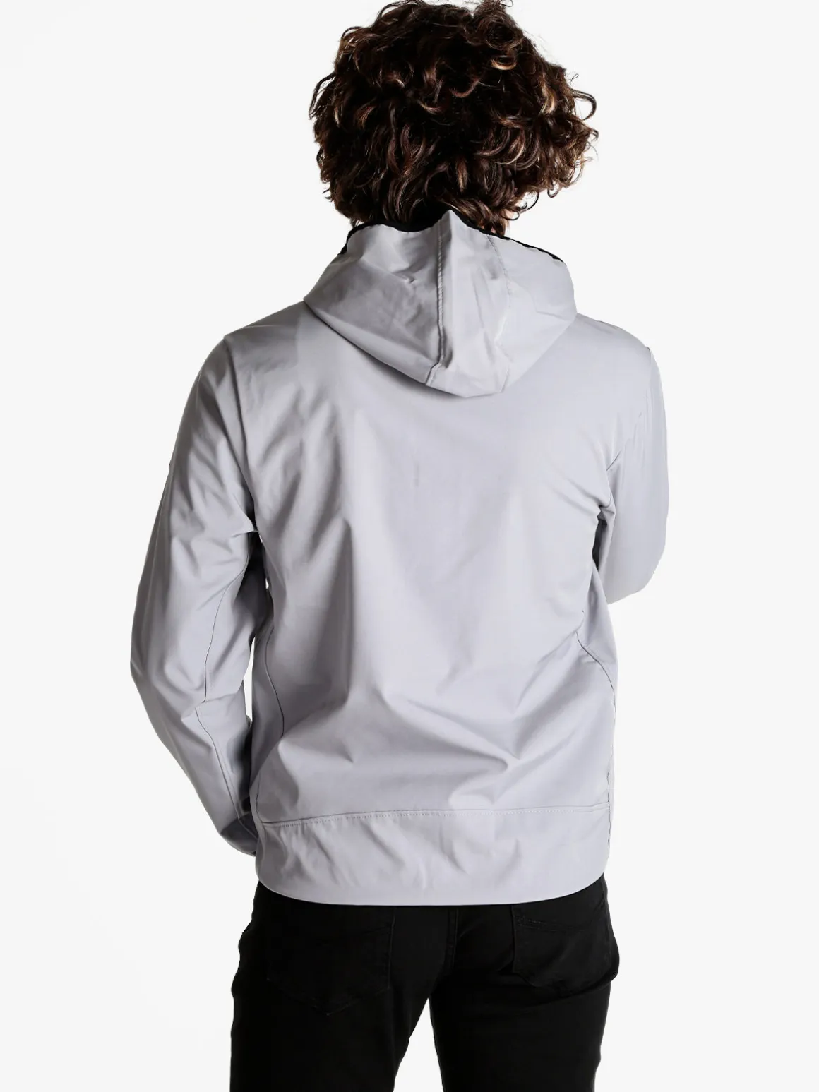 Athl Dpt Giacca sportiva da uomo impermeabile con cappuccio e zip