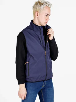 Athl Dpt Gilet da uomo impermeabile con zip