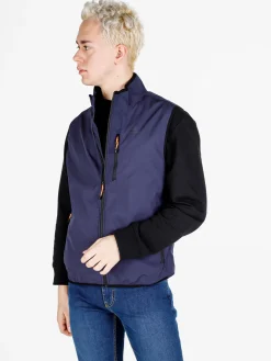 Athl Dpt Gilet da uomo impermeabile con zip