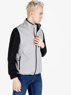Athl Dpt Gilet da uomo impermeabile con zip