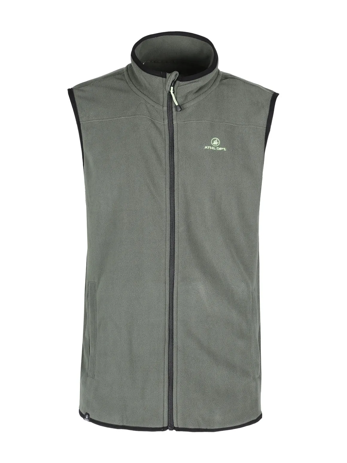 Athl Dpt Gilet da uomo in pile con zip