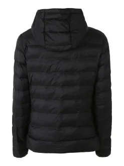 Athl Dpt Giubbino donna 100 grammi con cappuccio e zip - nero
