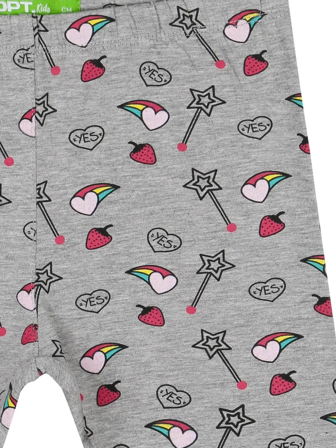 Athl Dpt Leggings 3/4 con disegni