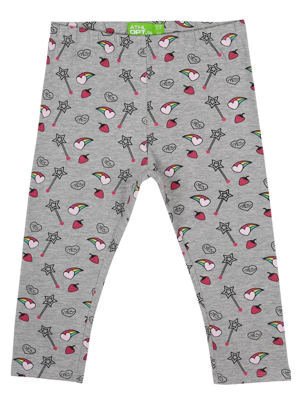 Athl Dpt Leggings 3/4 con disegni