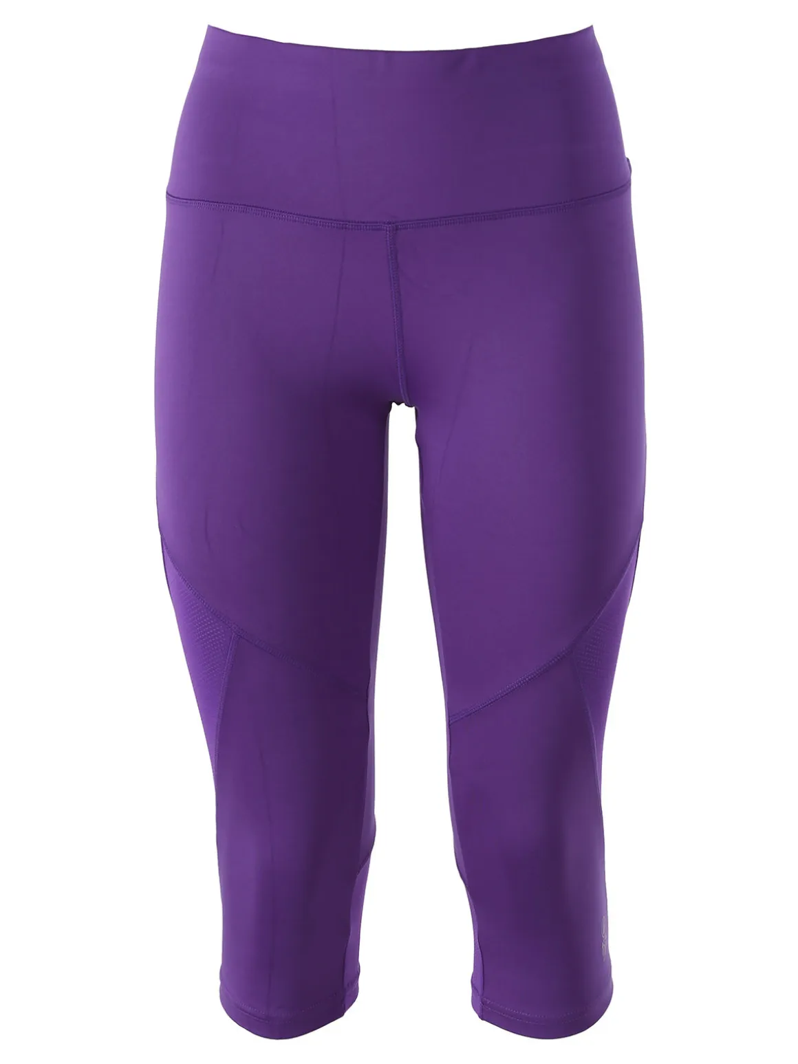 Athl Dpt Leggings donna tre quarti sportivi elasticizzati - viola