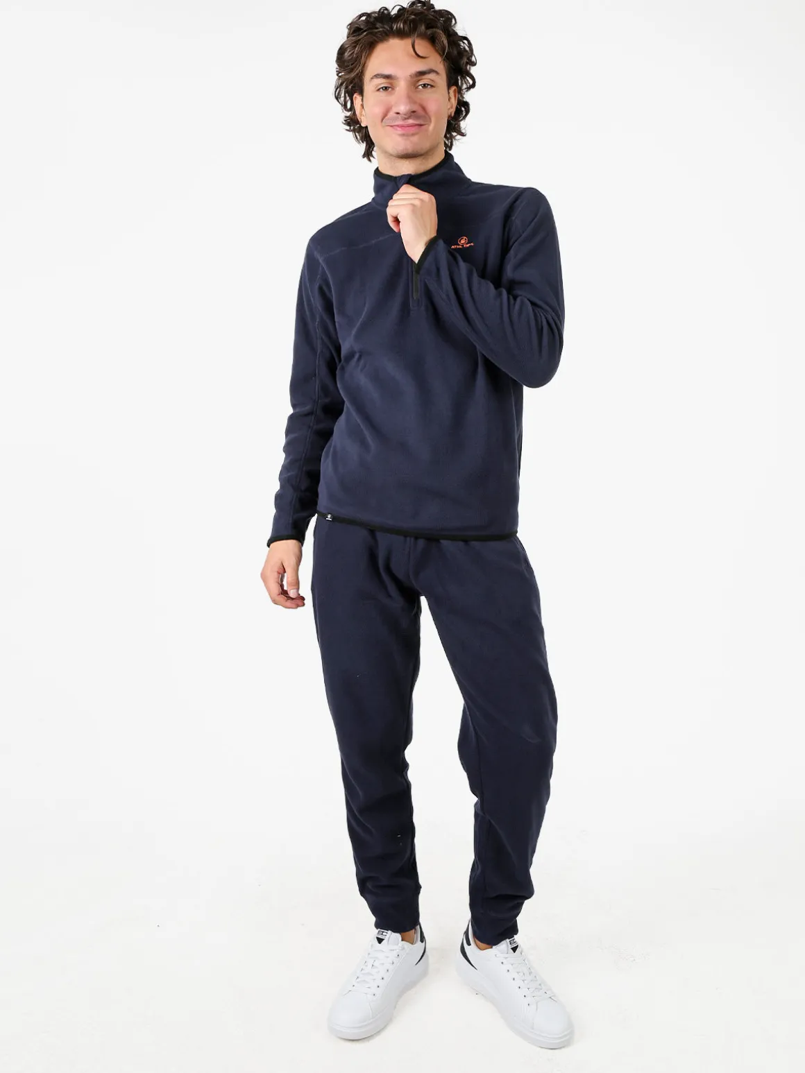 Athl Dpt Pantaloni in pile da uomo - blu scuro