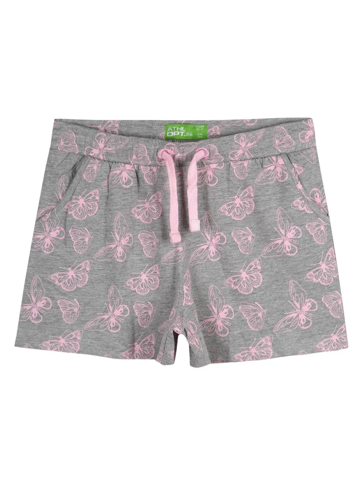 Athl Dpt Shorts con stampa farfalle in cotone