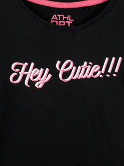 Athl Dpt T-shirt con scritta