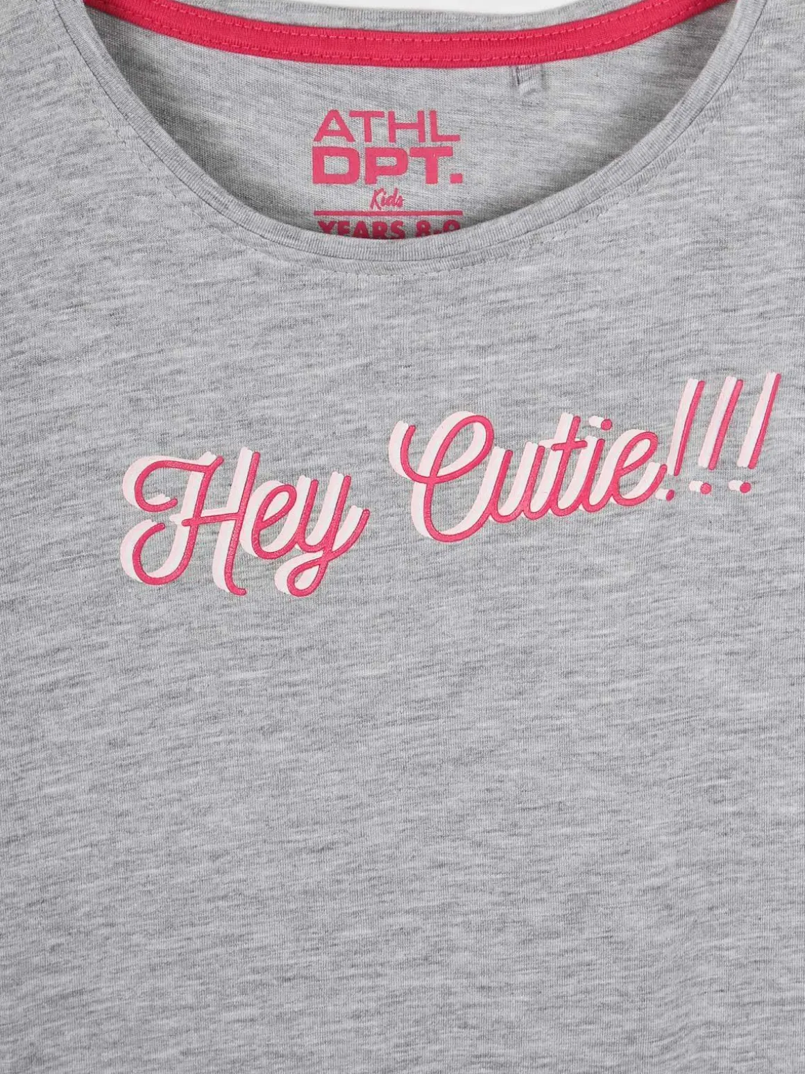 Athl Dpt T-shirt con scritta