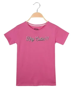 Athl Dpt T-shirt con scritta