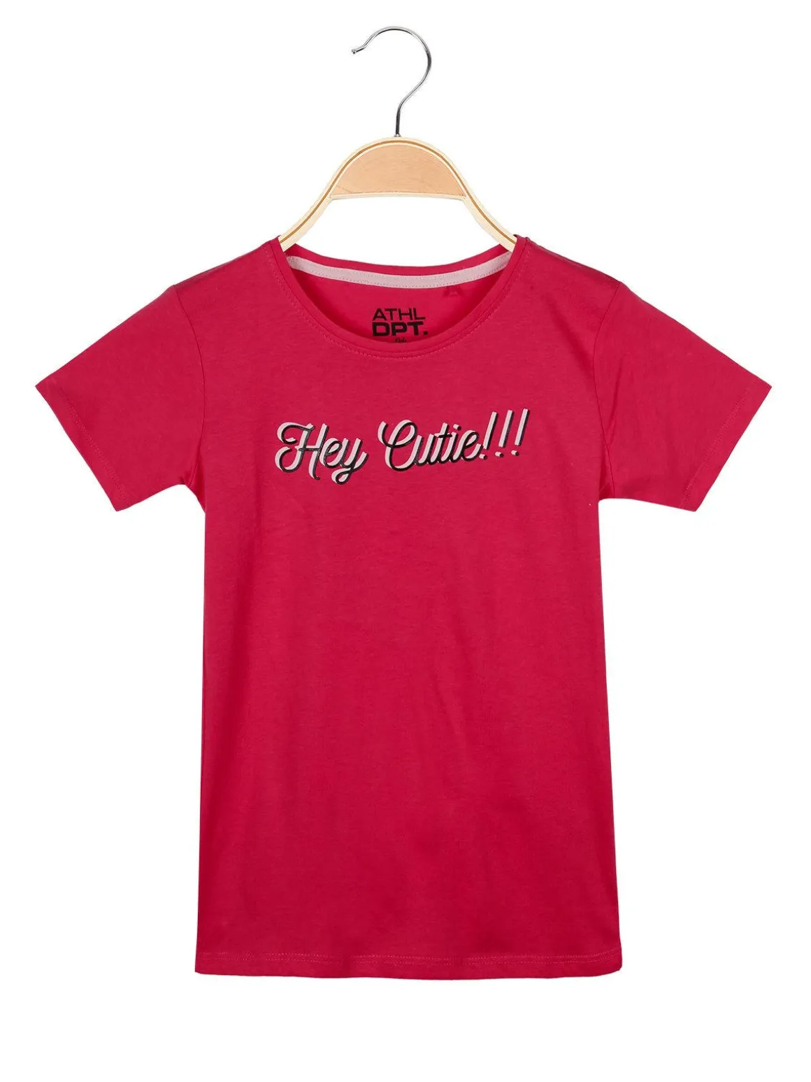 Athl Dpt T-shirt con scritta