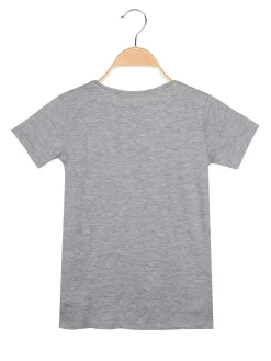 Athl Dpt T-shirt con scritta e glitter