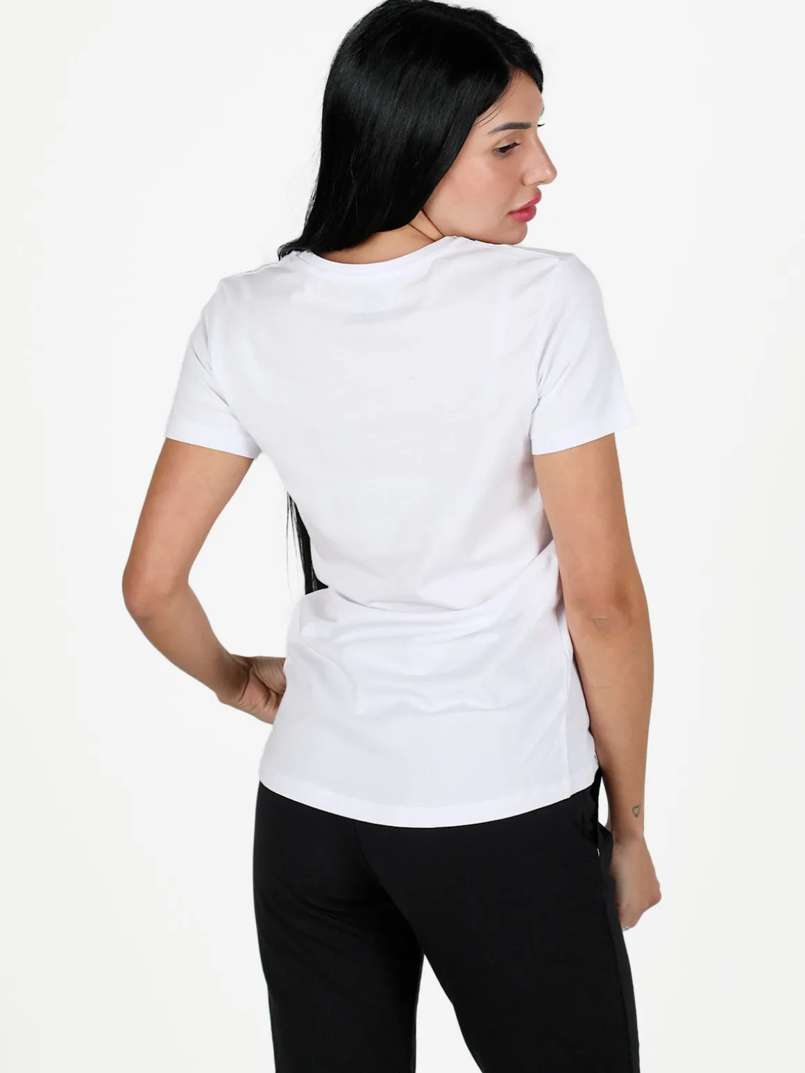 Athl Dpt T-shirt donna in cotone con scritta