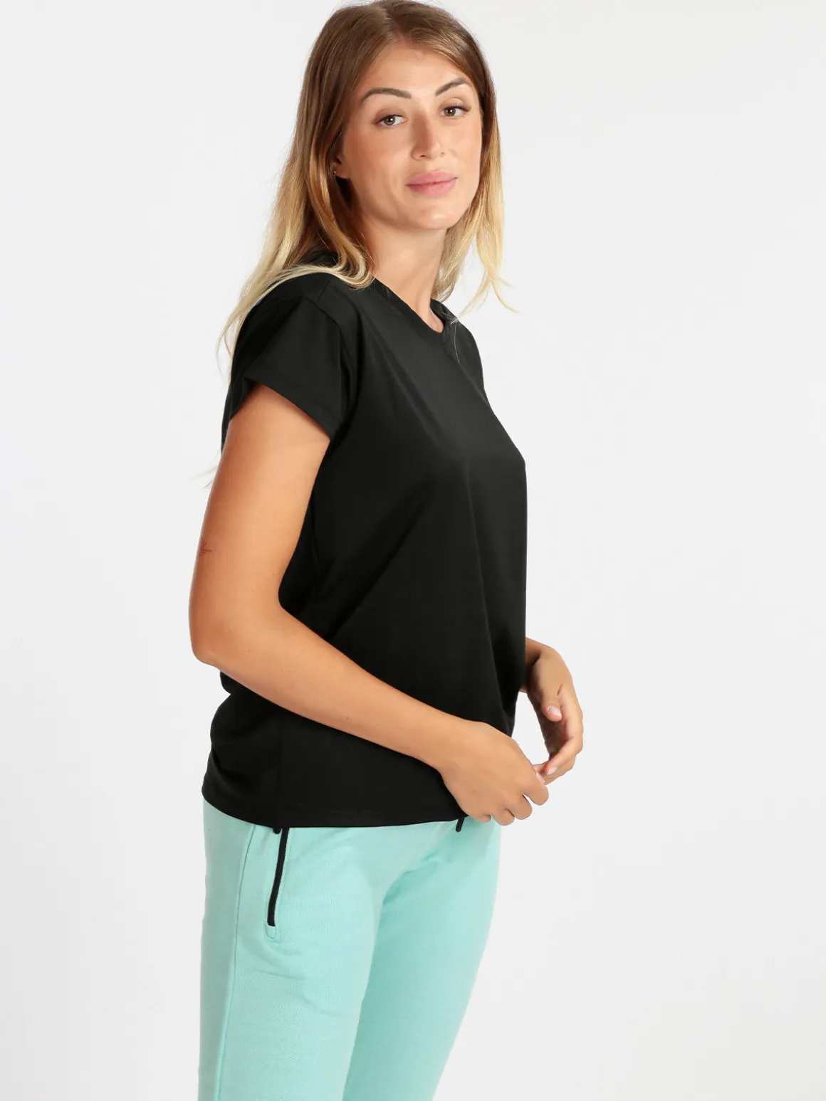 Athl Dpt T-shirt donna in tessuto tecnico sportivo