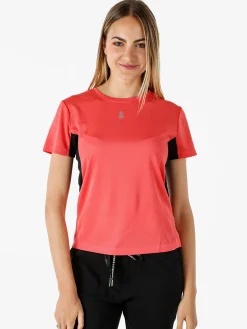 Athl Dpt T-shirt sportiva da donna traspirante - arancione