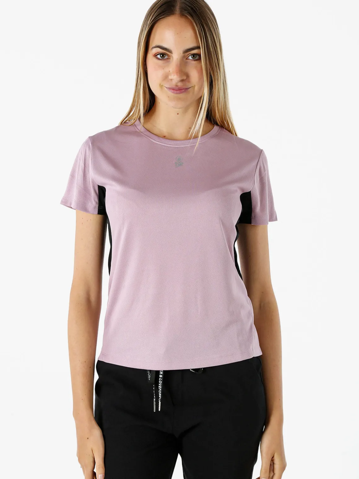 Athl Dpt T-shirt sportiva da donna traspirante - lilla