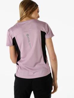 Athl Dpt T-shirt sportiva da donna traspirante - lilla