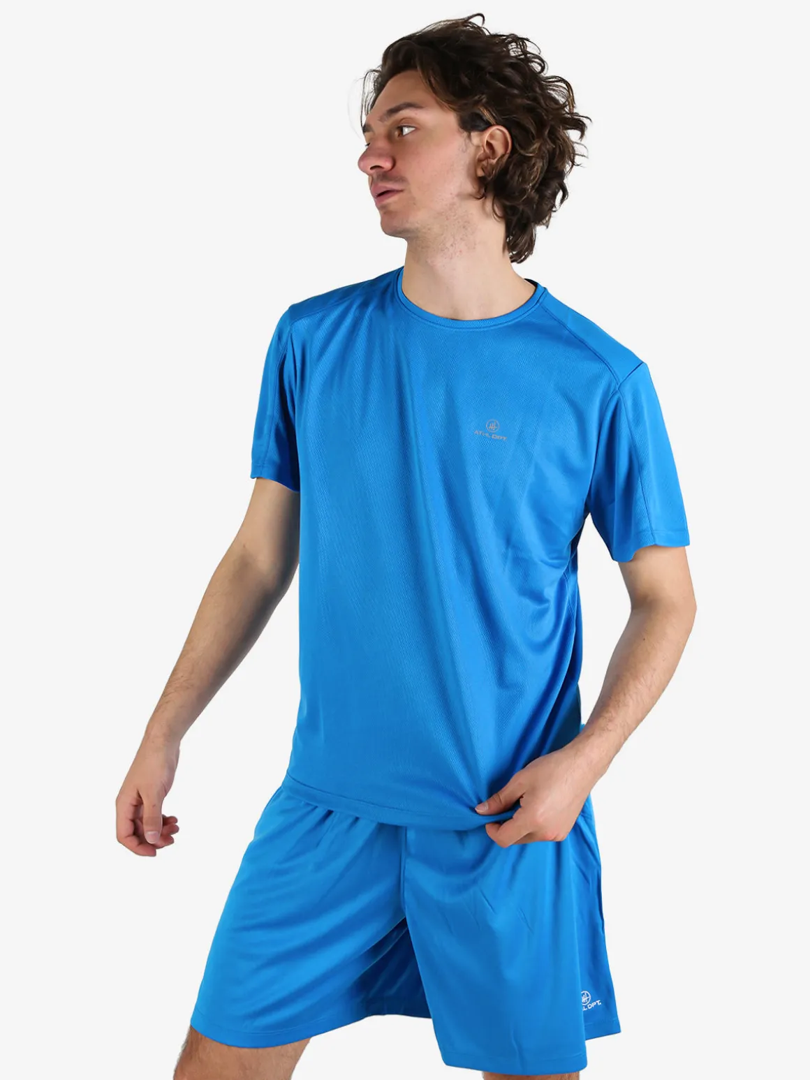 Athl Dpt T-shirt sportiva da uomo in mesh traspirante