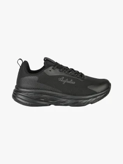 Australian ALPHA Sneakers uomo sportive con suola alta - nero