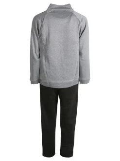 Australian Completo tuta da uomo 2 pezzi full zip con interno felpato - grigio