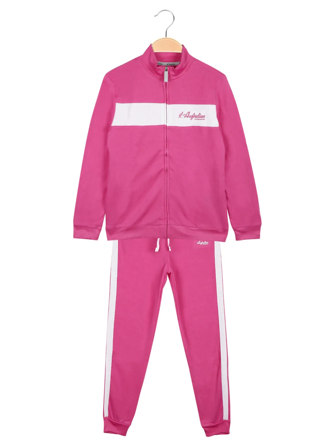 Australian Completo tuta sportiva da bambina 2 pezzi bicolor