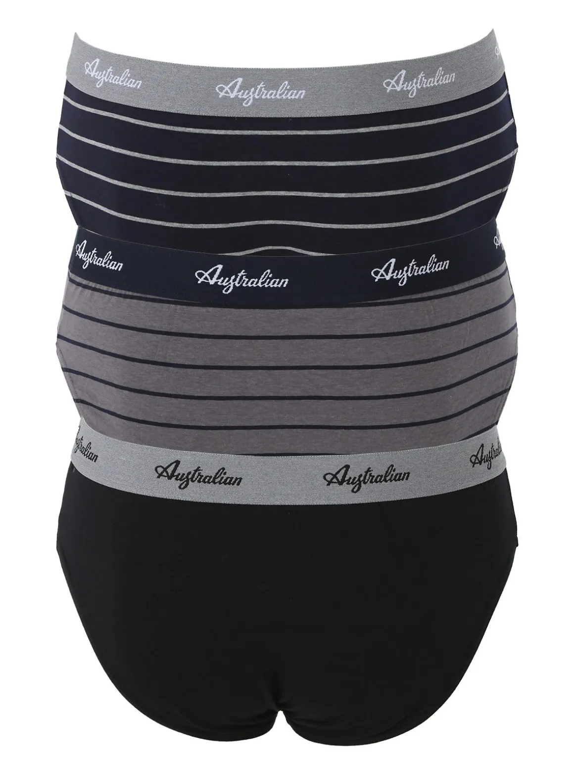 Australian Confezione da 3 slip uomo in cotone - assortito