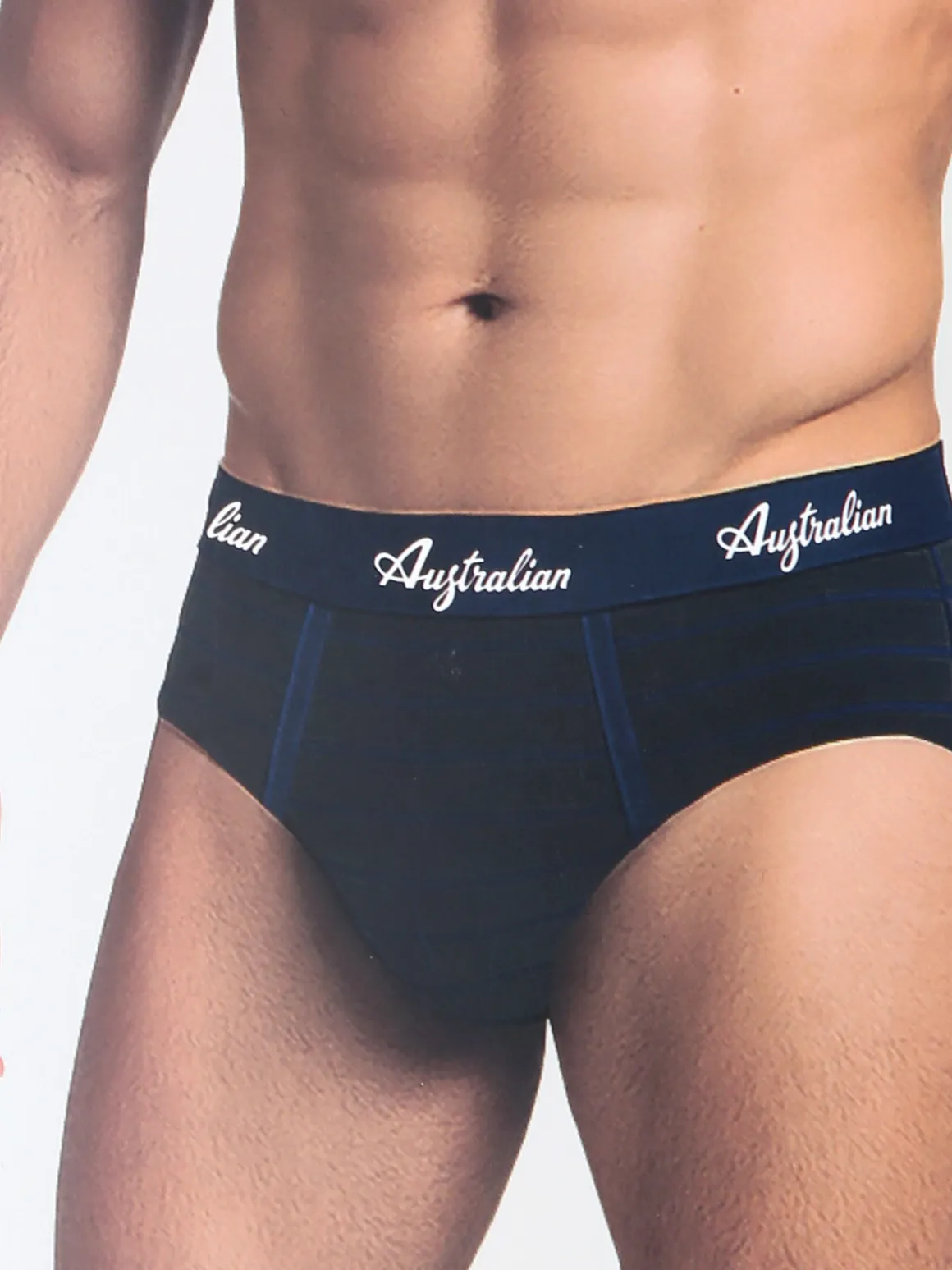 Australian Confezione da 3 slip uomo in cotone - assortito