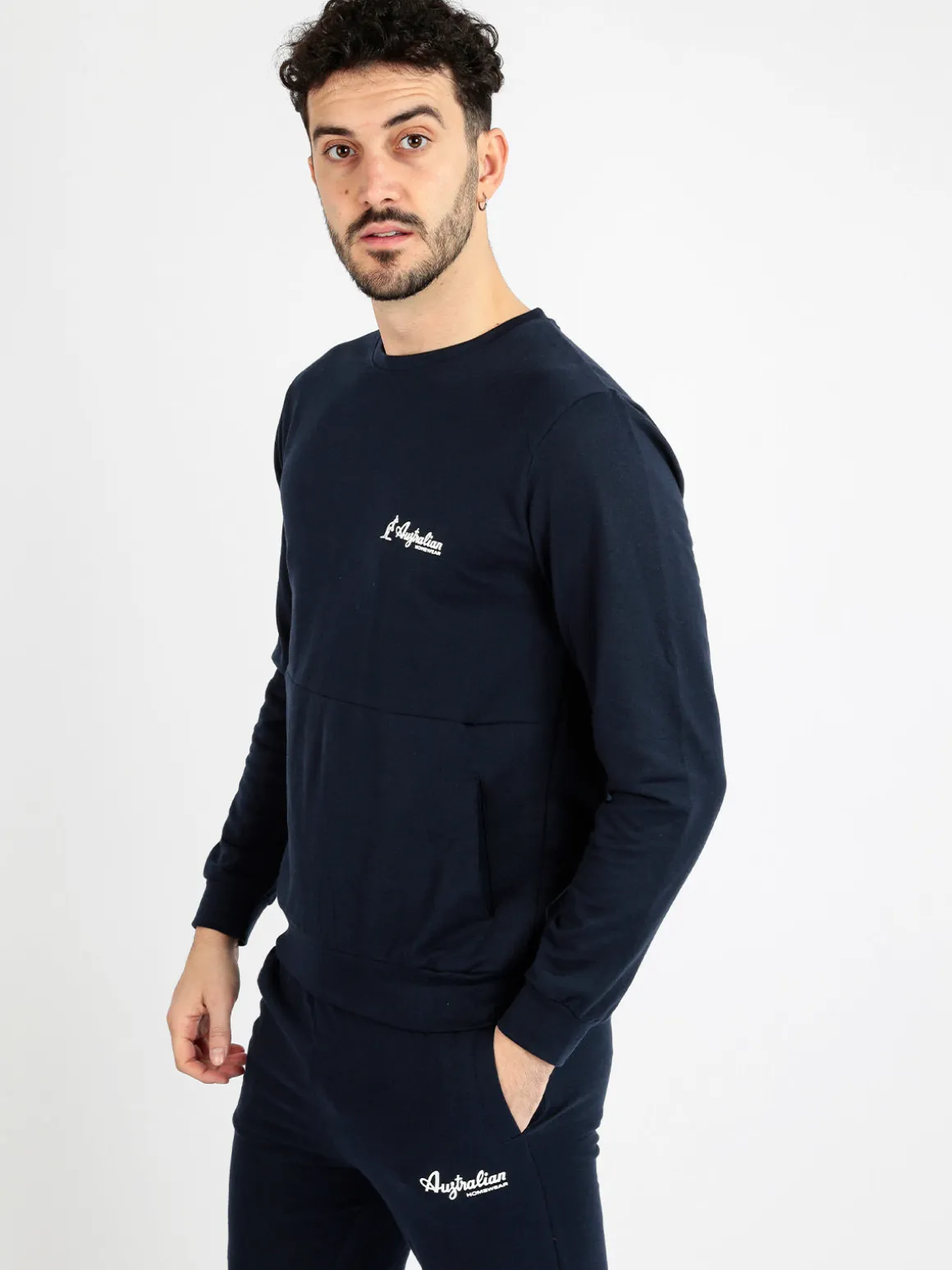 Australian Felpa girocollo uomo