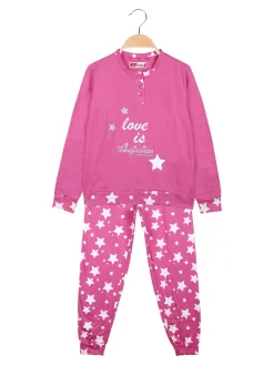Australian Pigiama lungo da bambina in caldo cotone