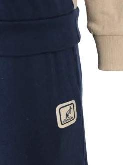 Australian Pigiama lungo da donna in cotone interlock - beige