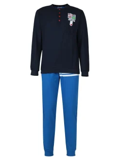 Australian Pigiama lungo da uomo con stampe