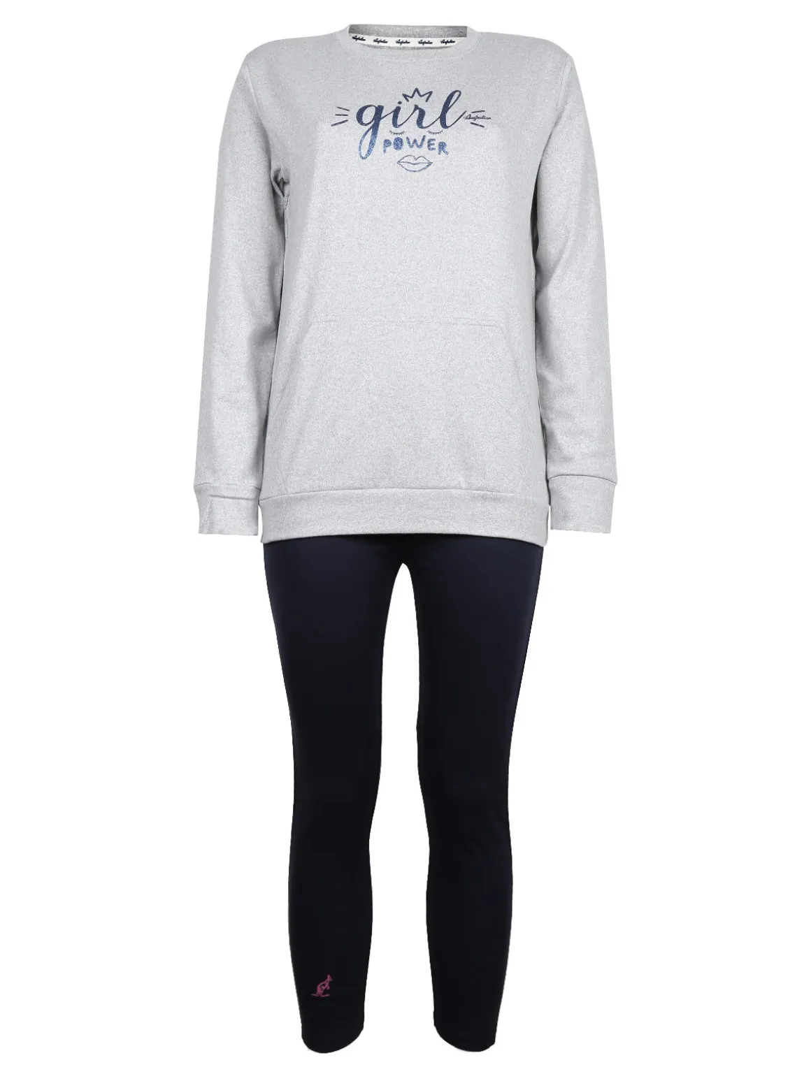 Australian Pigiama lungo donna in caldo cotone