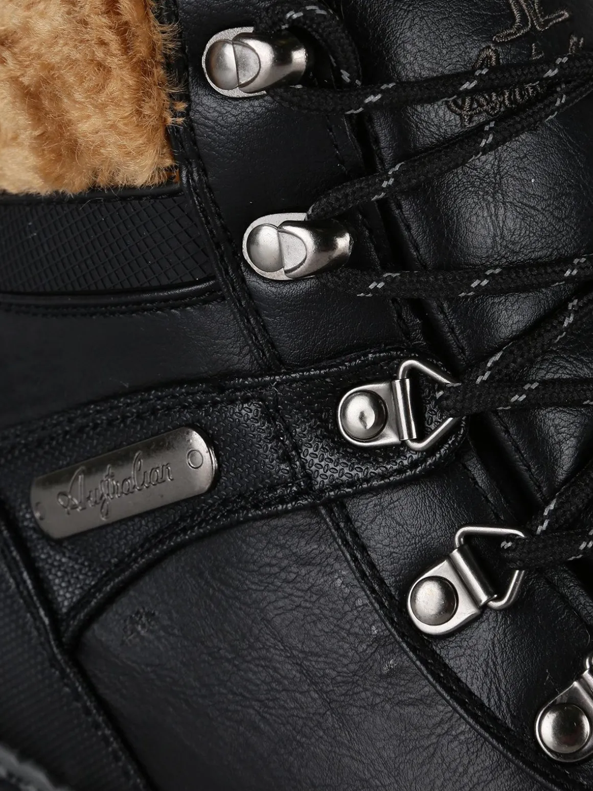 Australian Scarponi stringati con pelo