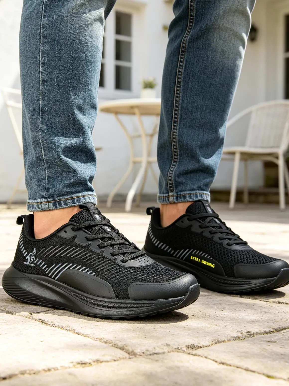Australian VELOCITY Sneakers da uomo sportive - nero