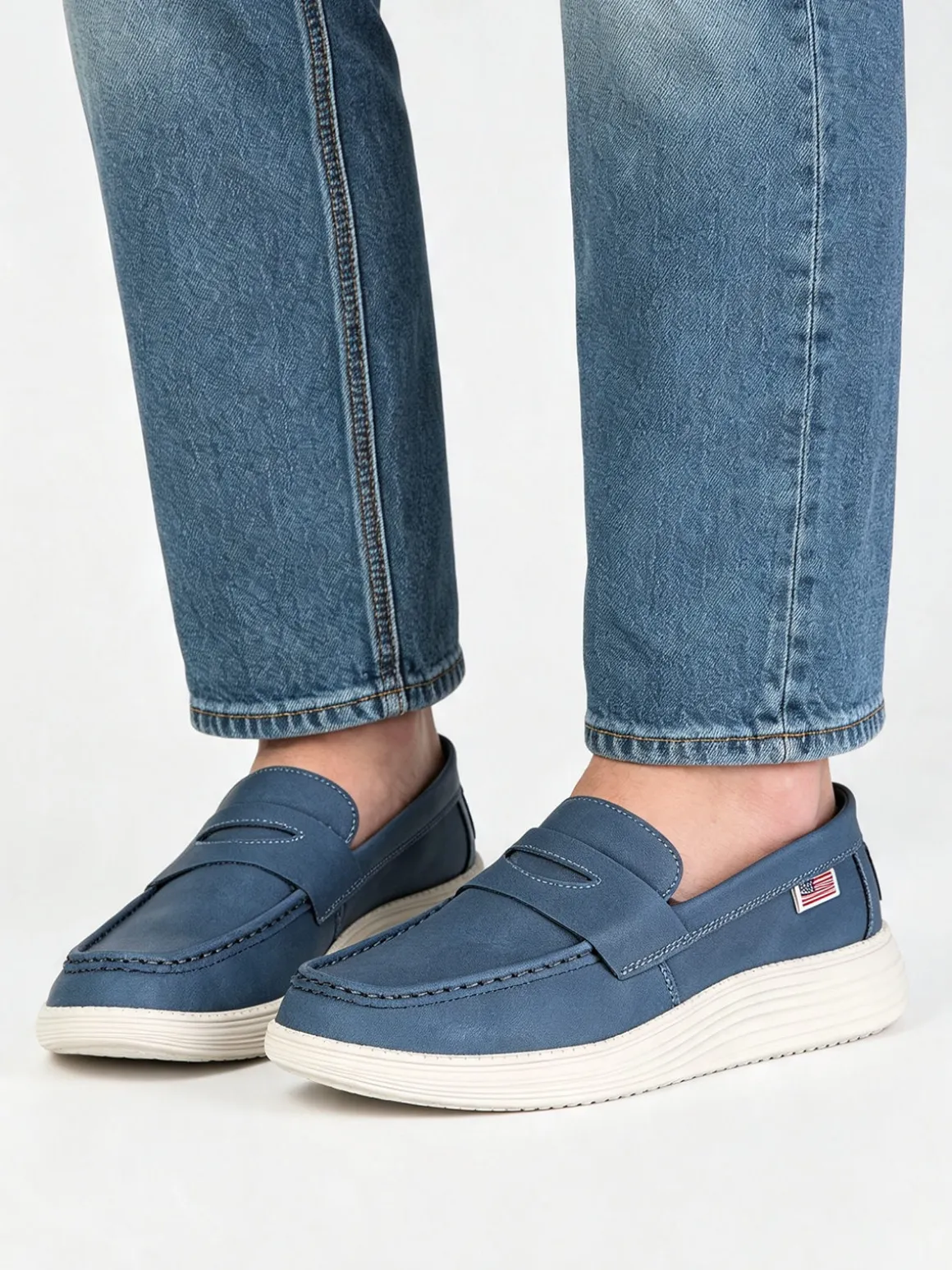 Avirex Mocassini da uomo - jeans