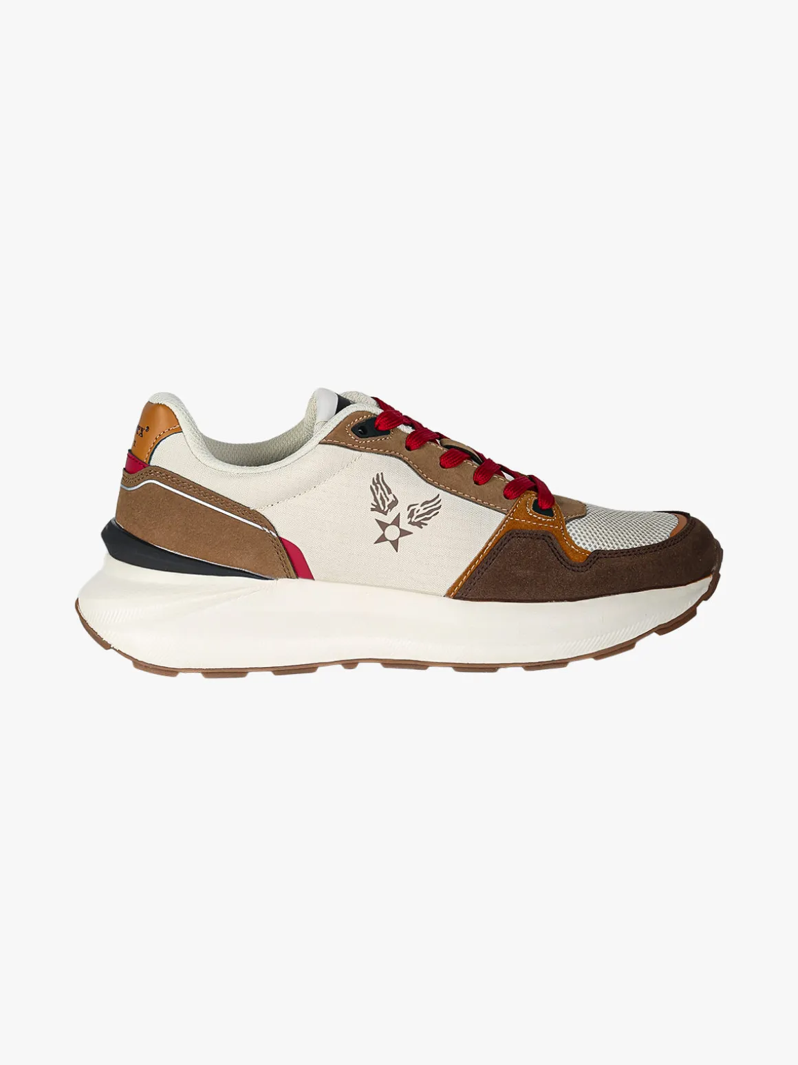 Avirex Sneakers casual da uomo stringate - marrone
