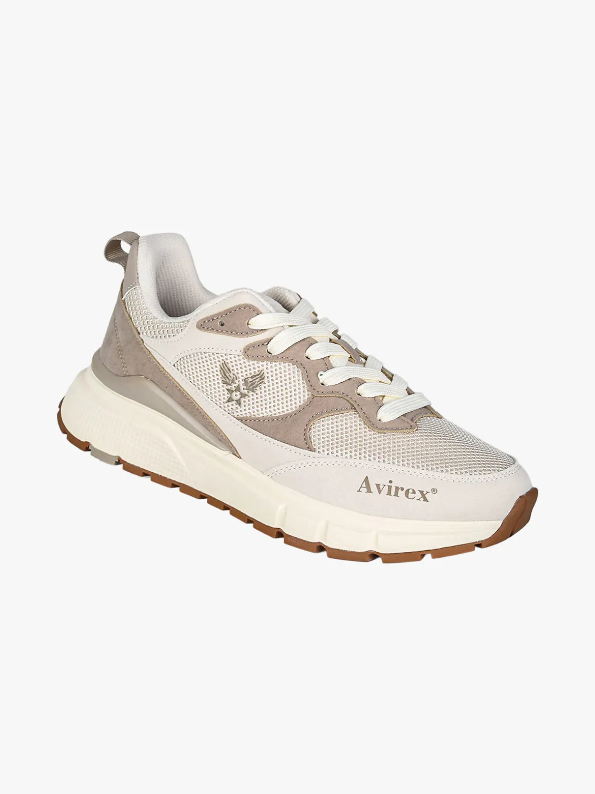 Avirex Sneakers stringate da uomo - beige