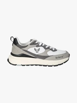 Avirex Sneakers stringate da uomo - grigio scuro