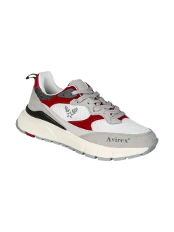 Avirex Sneakers stringate da uomo - rosso
