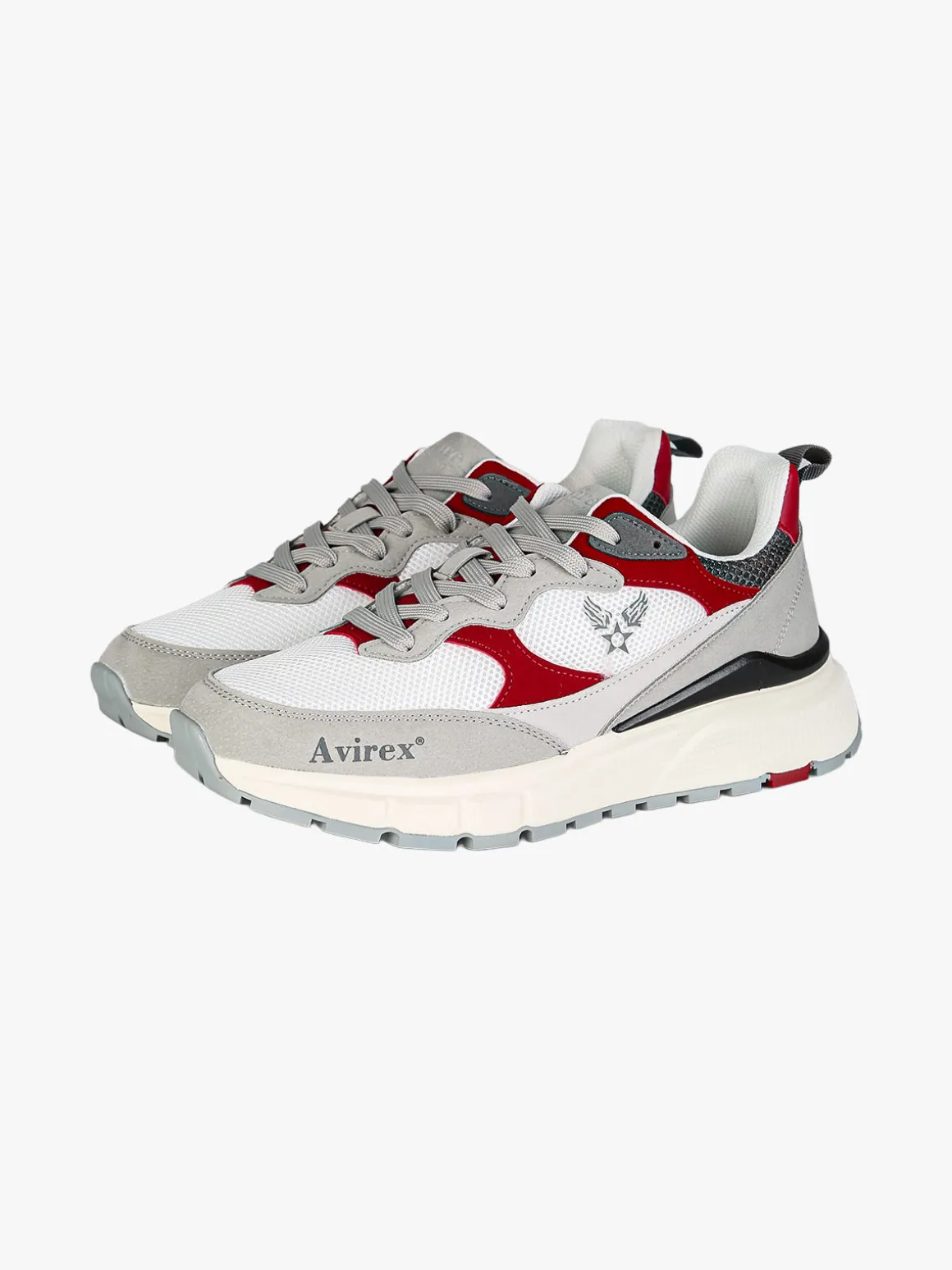 Avirex Sneakers stringate da uomo - rosso