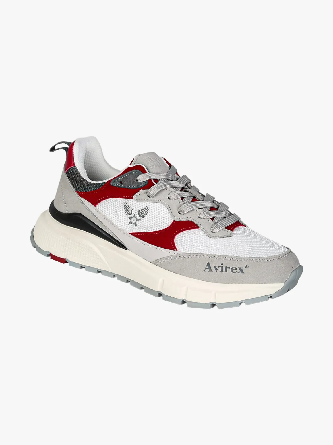 Avirex Sneakers stringate da uomo - rosso