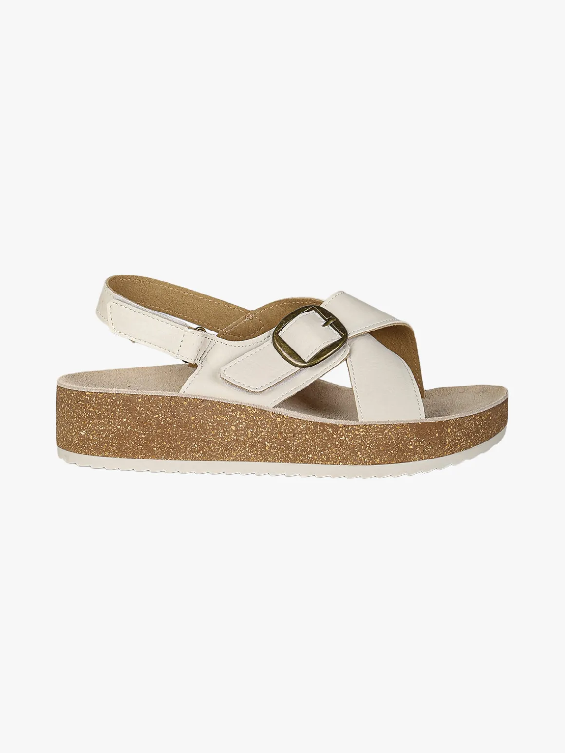 Axa Shoes Sandali donna con fibbia e cinturino a strappo - ghiaccio