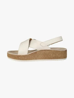 Axa Shoes Sandali donna con fibbia e cinturino a strappo - ghiaccio