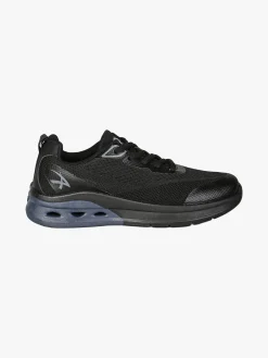 Axa Shoes Sneakers sportive da uomo in maglia - nero