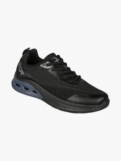 Axa Shoes Sneakers sportive da uomo in maglia - nero