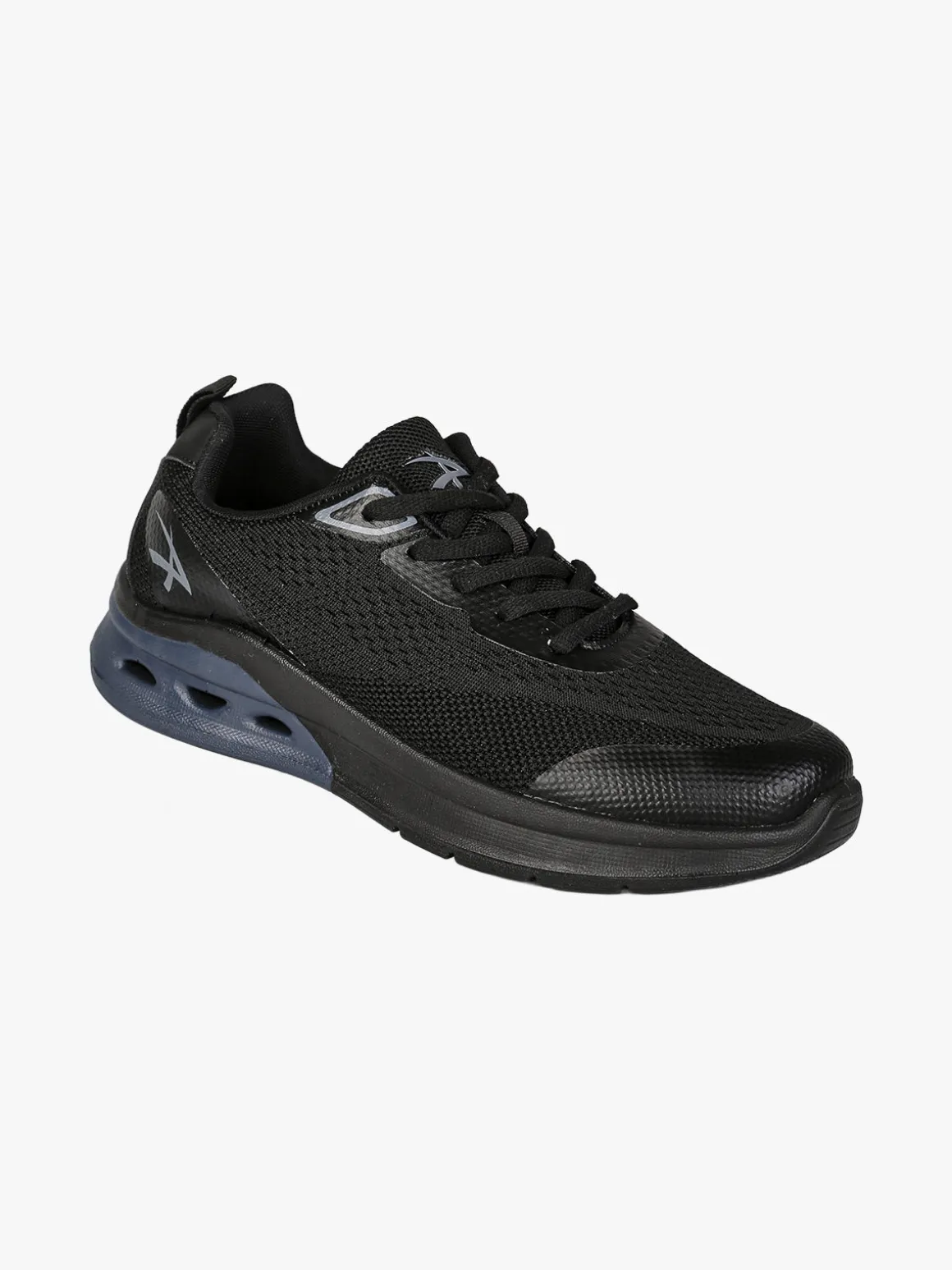 Axa Shoes Sneakers sportive da uomo in maglia - nero