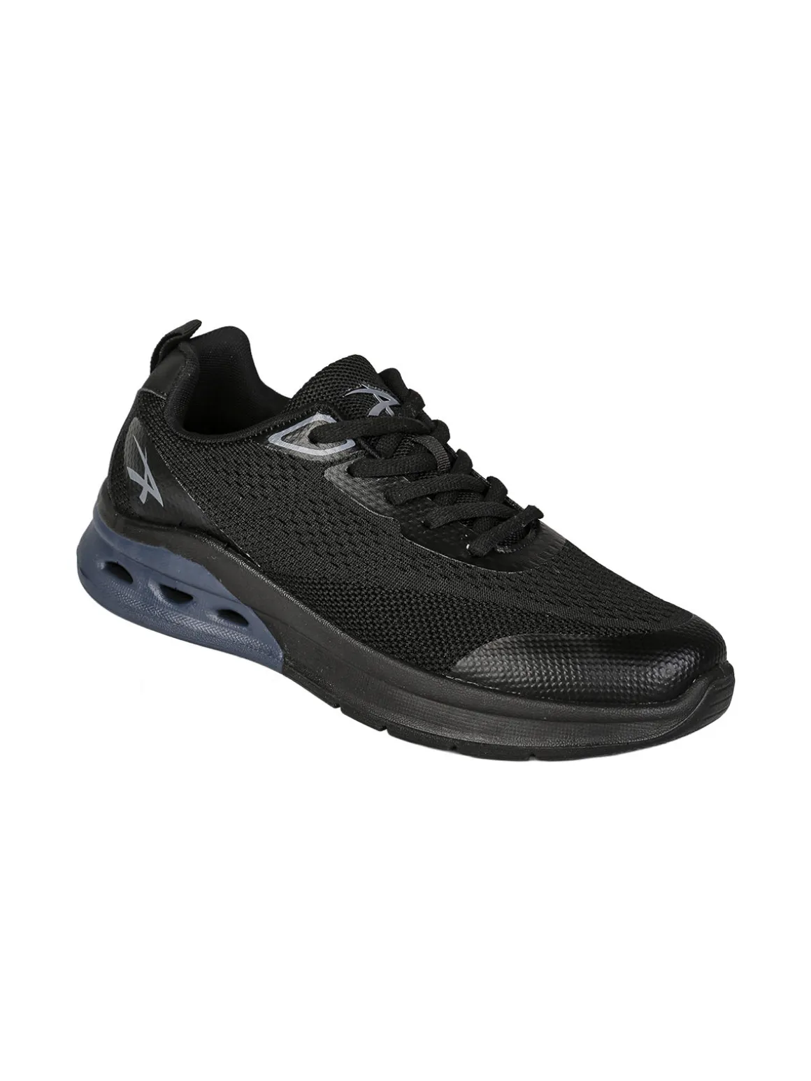 Axa Shoes Sneakers sportive da uomo in maglia - nero