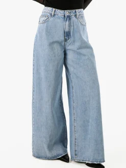 Ayaaa Jeans donna a gamba larga - jeans